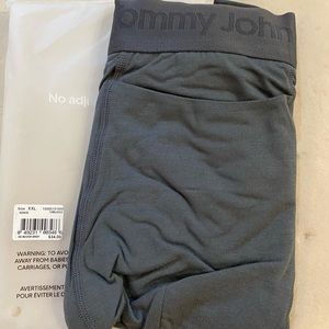 Tommy John Mens Boxer Brief- grey color- size XXL